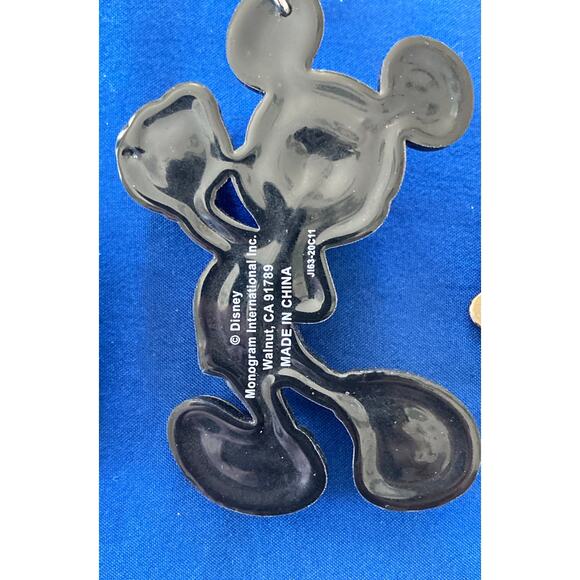 Disney World Keychains (3) Mickey Mouse - Pirates Caribbean - Maleficent - Picture 8 of 9